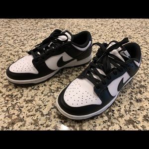 Nike dunk low black white 2021 W8